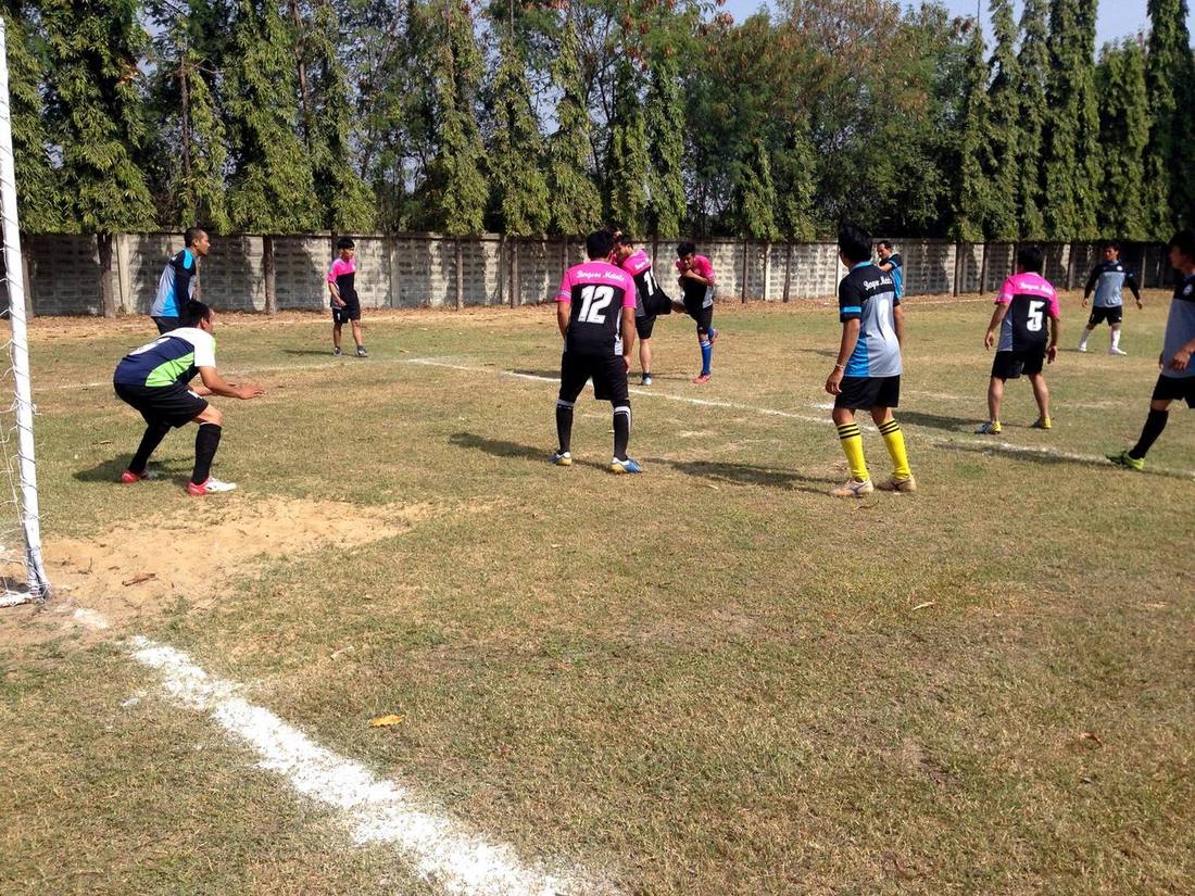 Bergsoe Metals football match